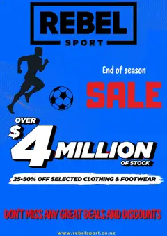 Rebel Sport catalogue preview  - valid from 07.07.2025