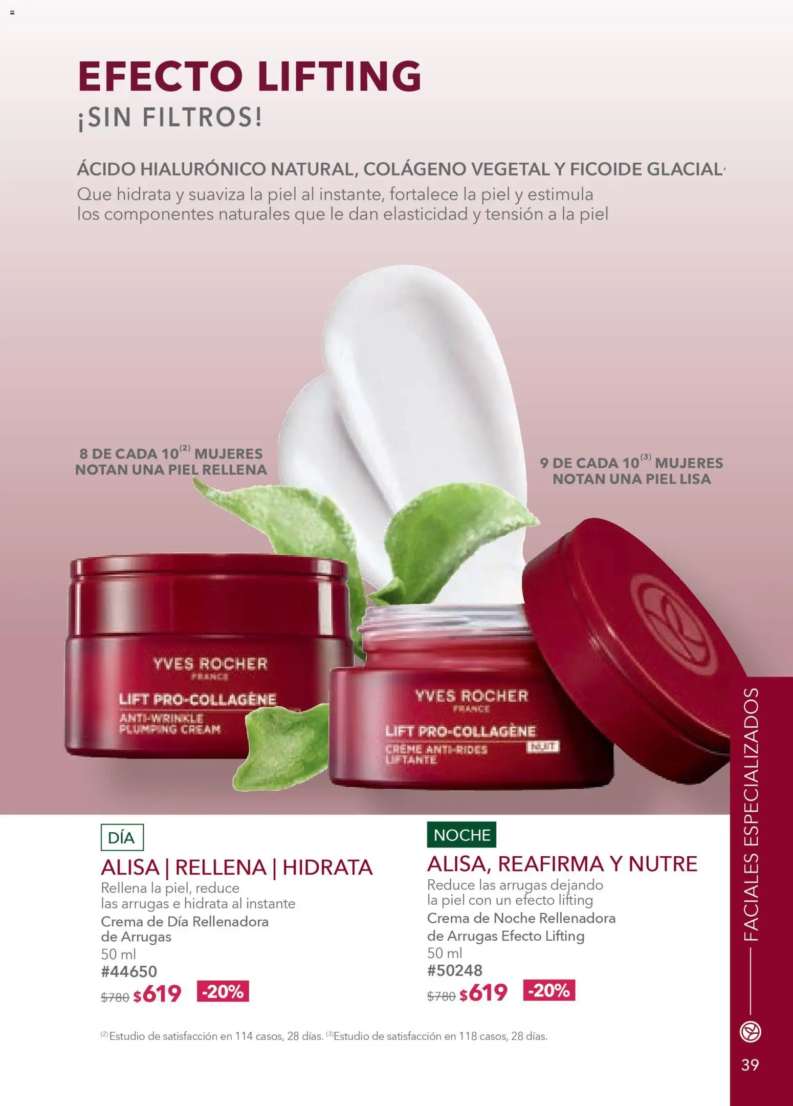 Nuevas ofertas de Yves Rocher válidas en toda la República Mexicana desde el 03.03.2026. ¡Encuentra las mejores ofertas en Yves Rocher campaña 4 2026! | Página: 39 | Productos: Crema