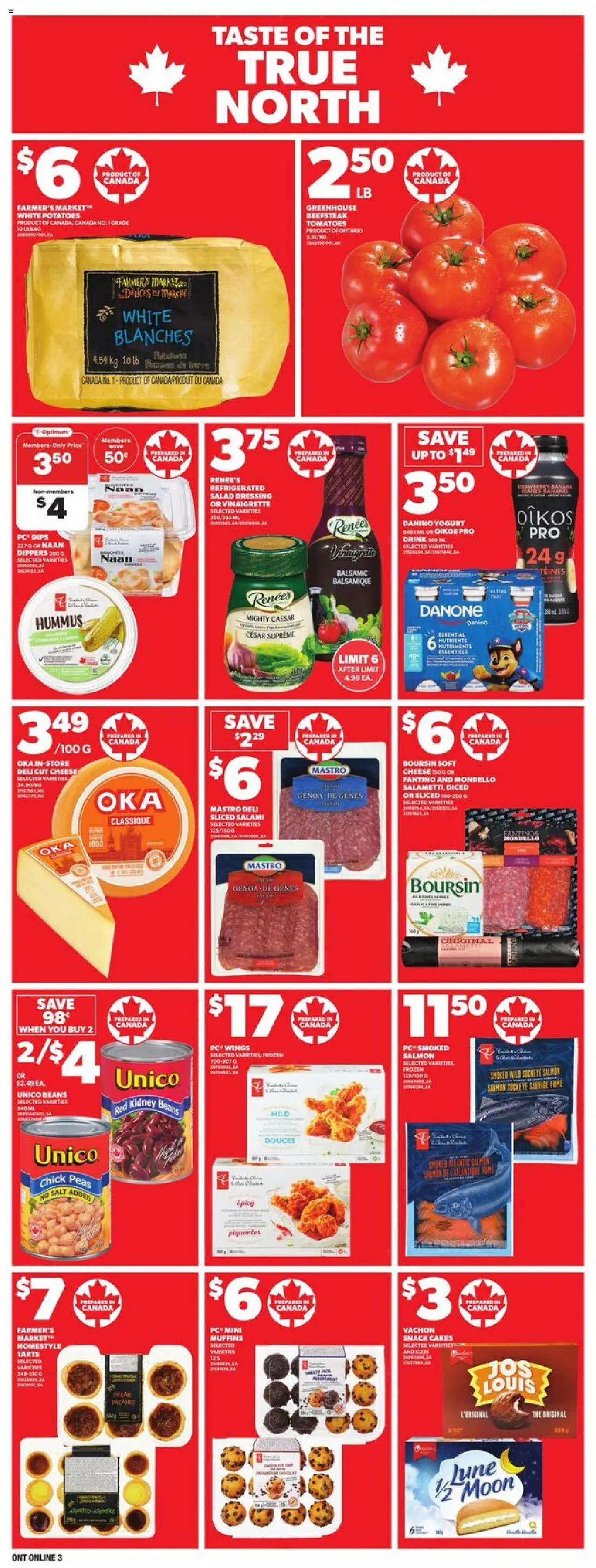 Loblaws flyer valid from 31.07.2025 | Page: 10 | Products: Beef, Cream, Bag, Beer