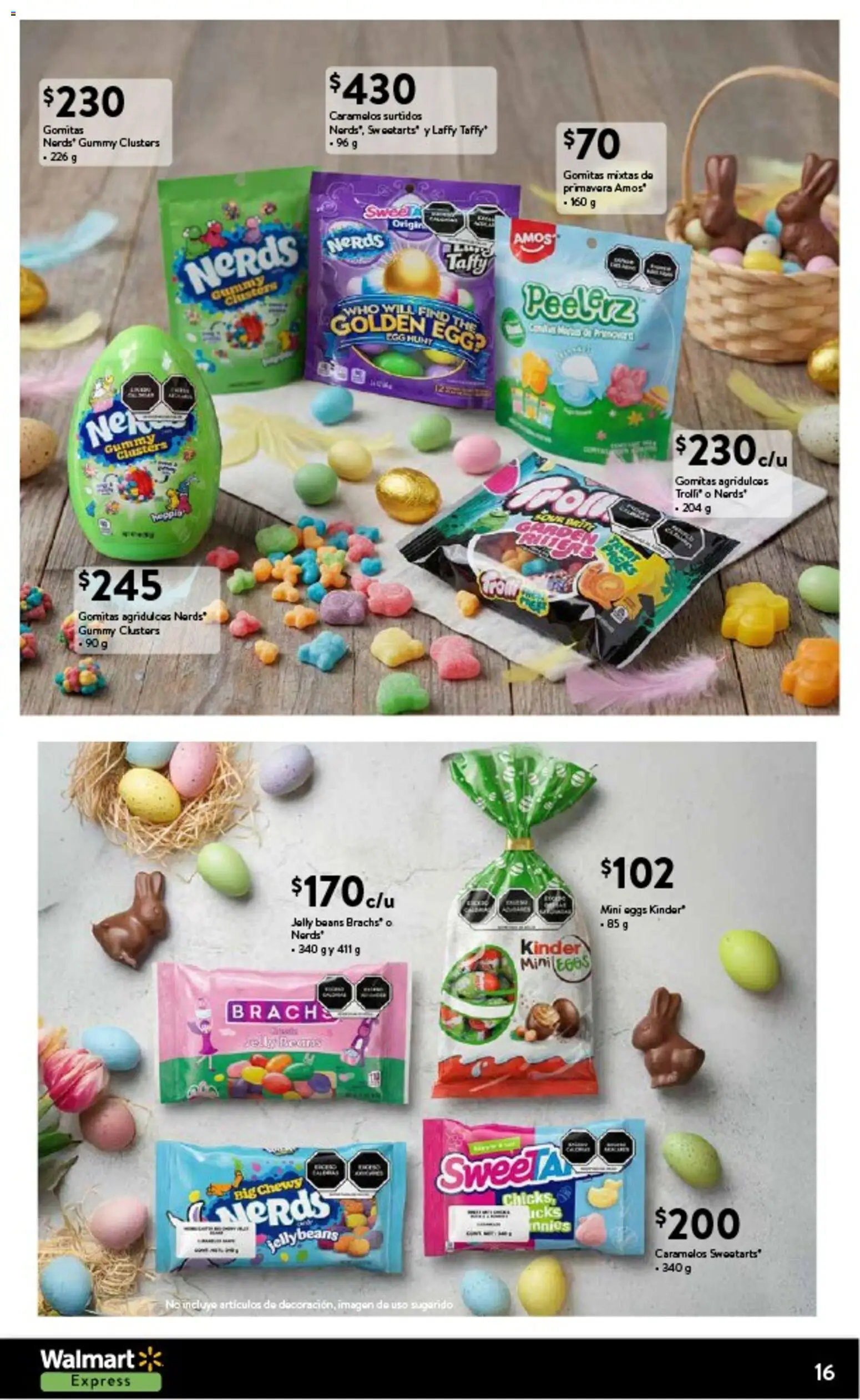 Nuevas ofertas de Walmart Express válidas en toda la República Mexicana desde el 12.02.2026. ¡Encuentra las mejores ofertas en Walmart Express folleto La frescura de temporada a precios bajos! | Página: 16 | Productos: Gomitas