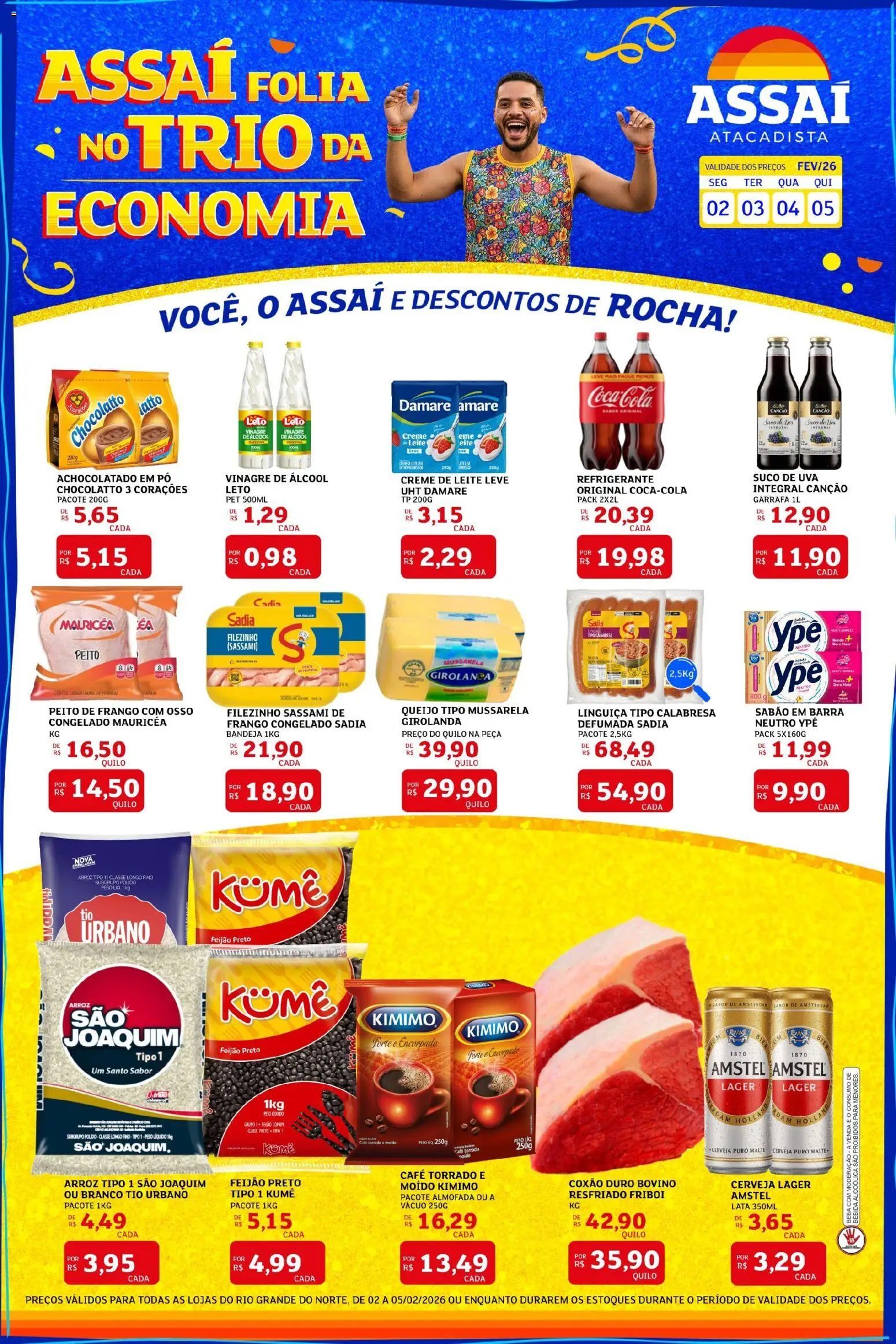 Assaí Atacadista Folheto - válido de 02.02.2026 | Página: 1