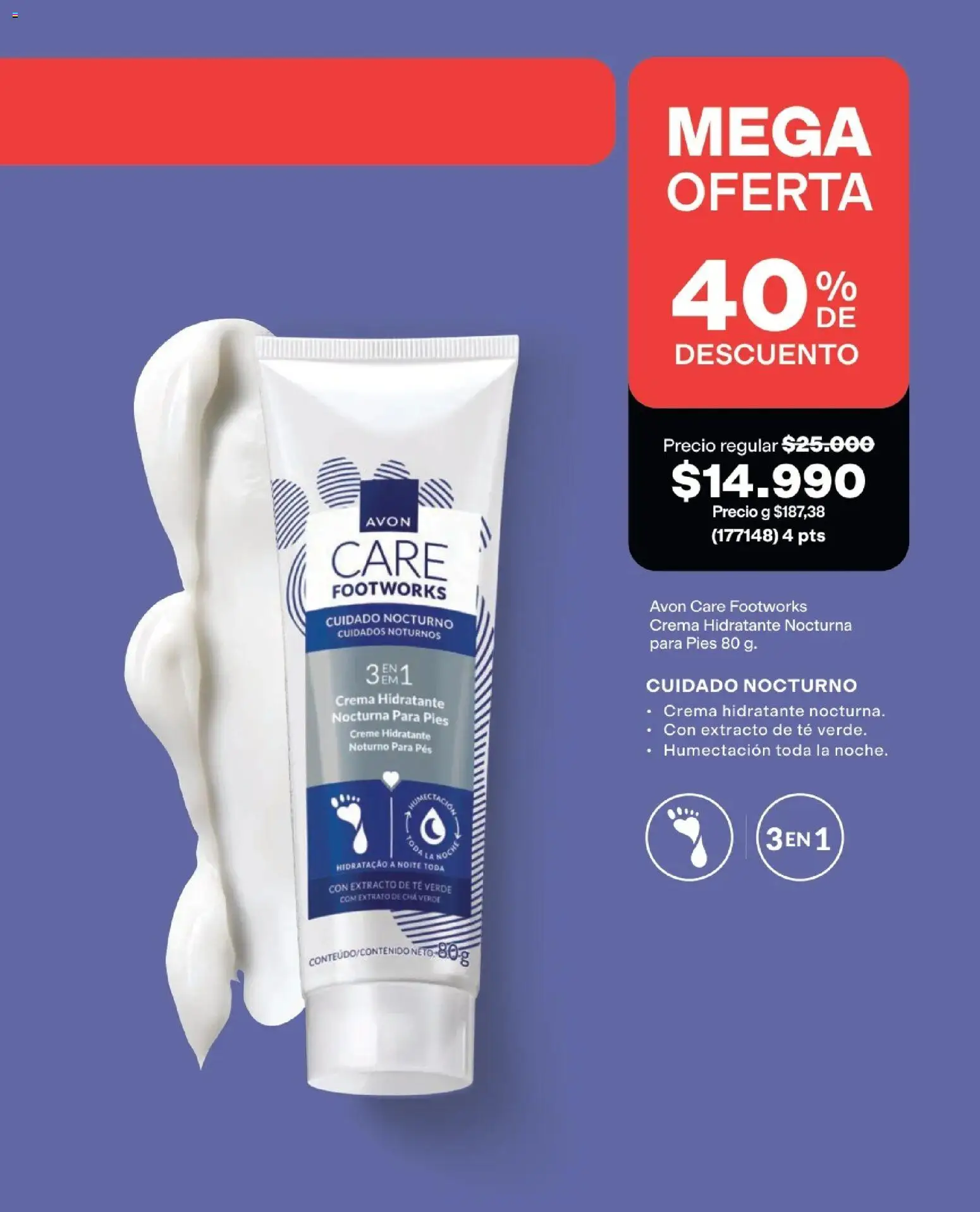 Avon revista - valida desde el 01.05.2026 | Página: 151 | Productos: Té, Crema