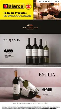Vista previa Diarco - Especial Bebidas válido desde el 01.12.2025
