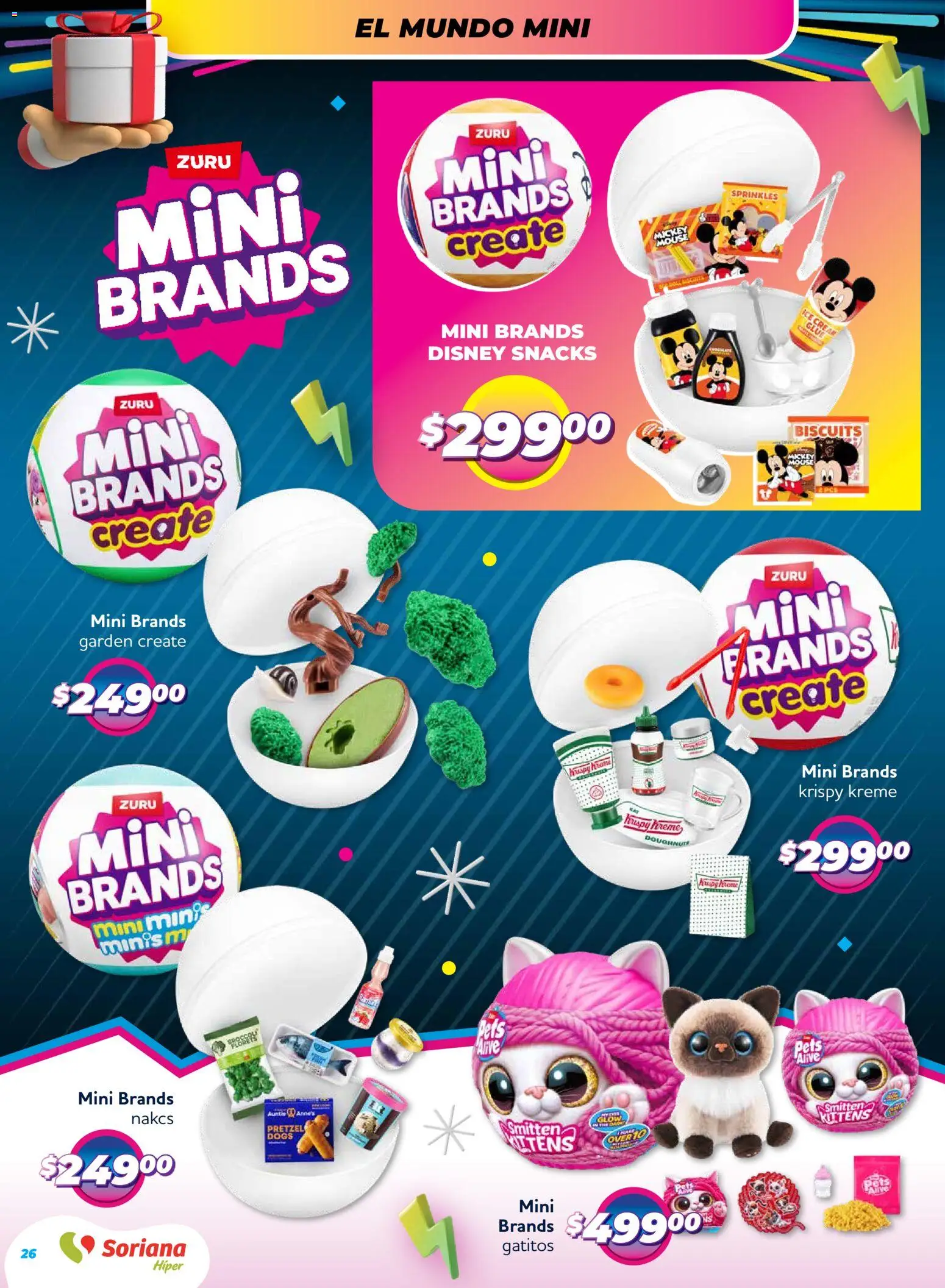 Nuevas ofertas de Soriana válidas en toda la República Mexicana desde el 27.11.2025. ¡Encuentra las mejores ofertas en Soriana - Reino de los Juguetes Súper Nacional! | Página: 26 | Productos: Mouse