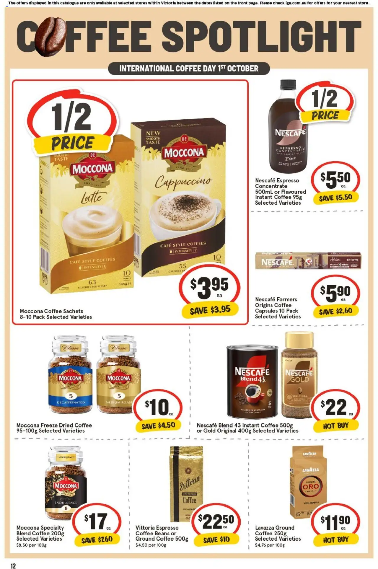 IGA catalogue - valid from 01.10.2025 | Page: 14 | Products: Milk, Cream, Fruits, Raspberry