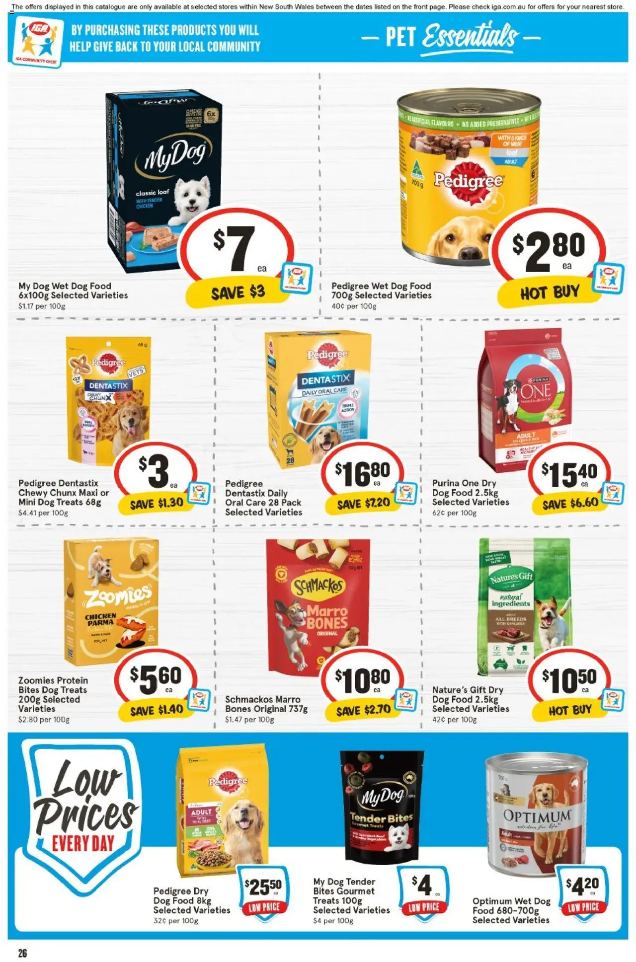 IGA catalogue - valid from 20.08.2025 | Page: 22 | Products: Rice, Beef, Meat, Dog food