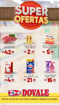 Dovale - Super Ofertas - Pré-Visualização do folheto da loja Dovale, válido de 17.07.2025