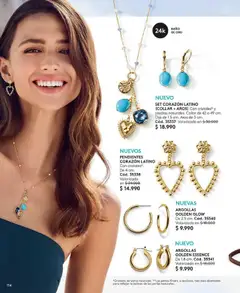Catálogo Ésika Campaña 17 válido desde el 14.10.2025 | Página: 130 | Productos: Baño, Collar, Aros, Dije