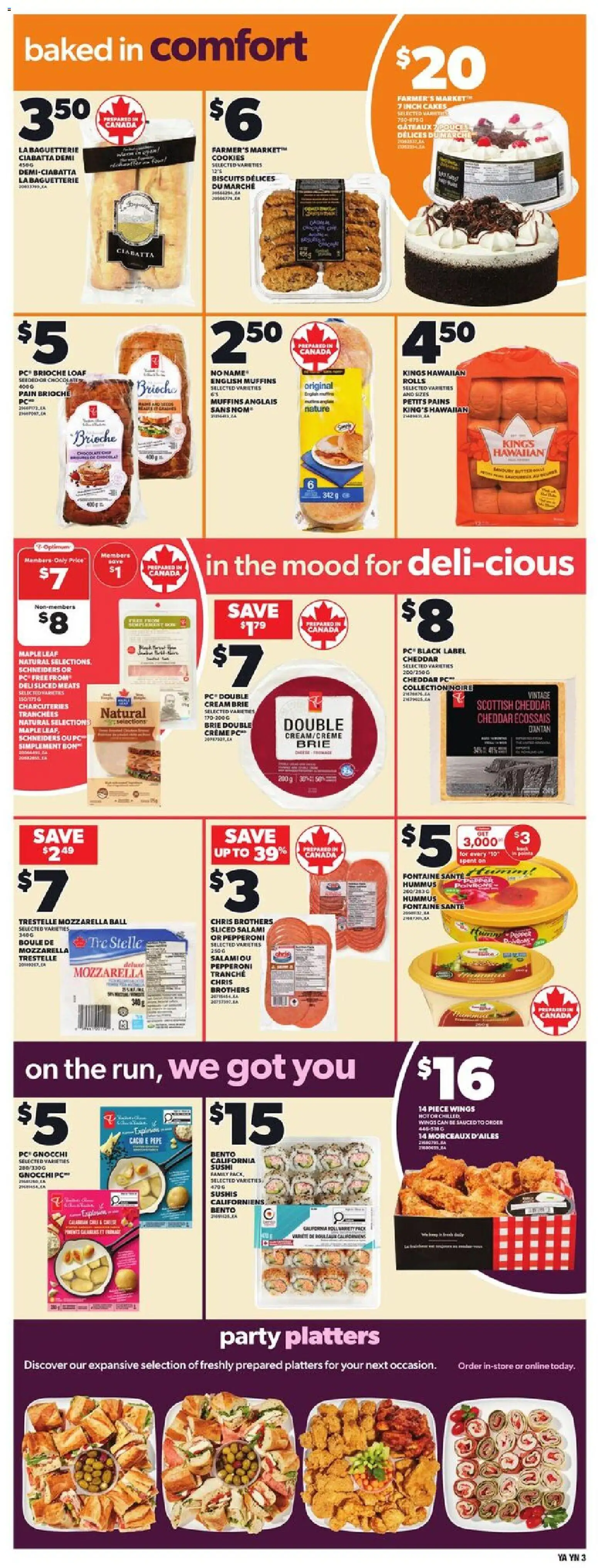 Independent Grocer flyer valid from 30.10.2025 | Page: 4 | Products: Cream, Cookies, PC, Salami