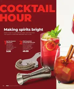 Preview of HyVee weekly ads valid from 10.11.2025 | Page: 46 | Products: Wine, Glasses