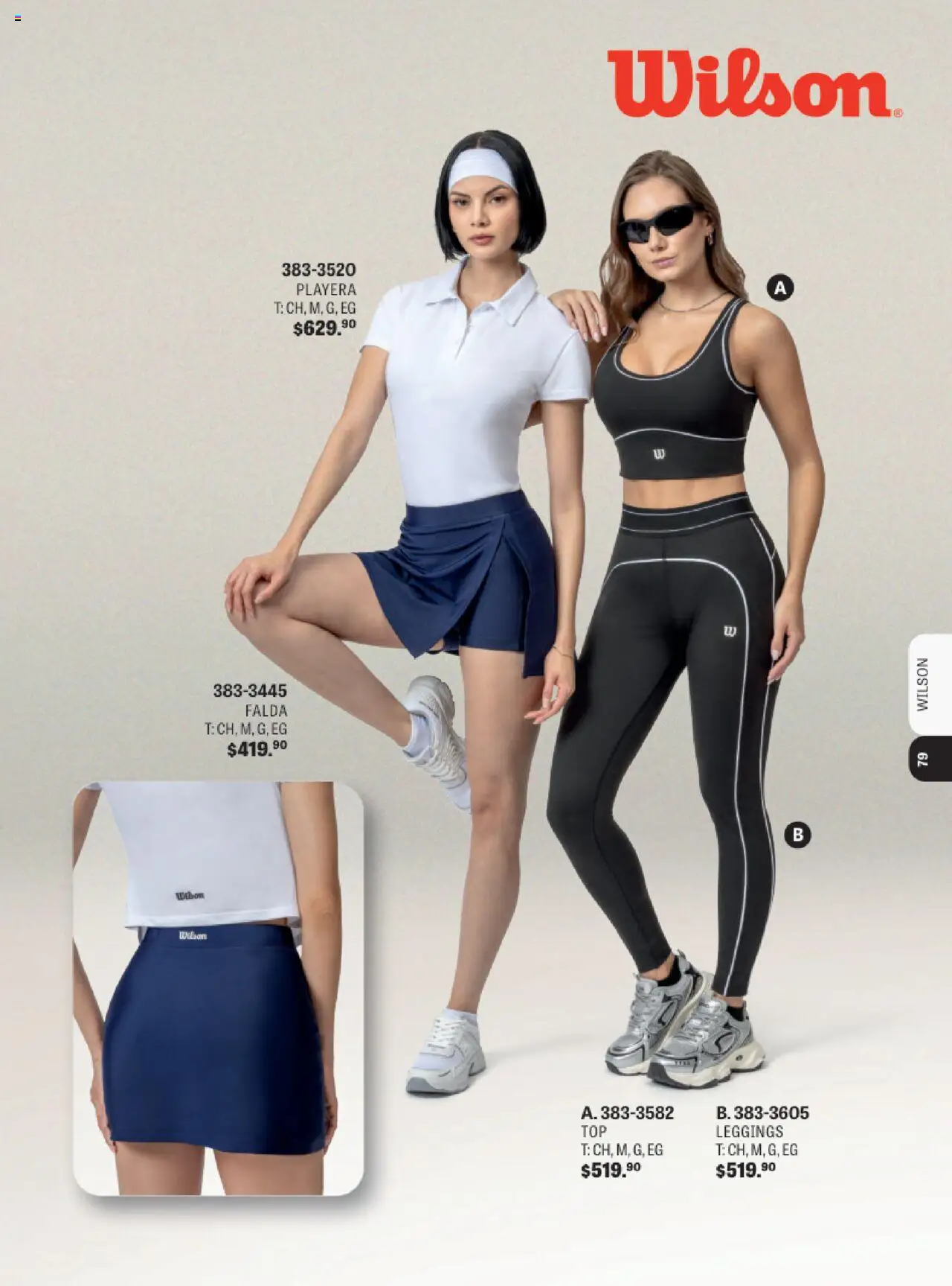 Nuevas ofertas de Andrea válidas en toda la República Mexicana desde el 13.08.2025. ¡Encuentra las mejores ofertas en Andrea - Catálogo Andrea Sport! | Página: 76 | Productos: Leggings, Playera, Falda