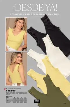 Leonisa catálogo strapless ultraligero C06/2026 -  Vista previa de la revista de la tienda Leonisa valido desde el 03.04.2026 | Página: 205 | Productos: Camiseta, Camiseta manga sisa