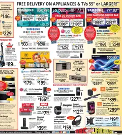 Preview of ABC Warehouse weekly ads valid from 08.03.2026 | Page: 3 | Products: Microwave, Sound Bar, Usb, Microwave oven