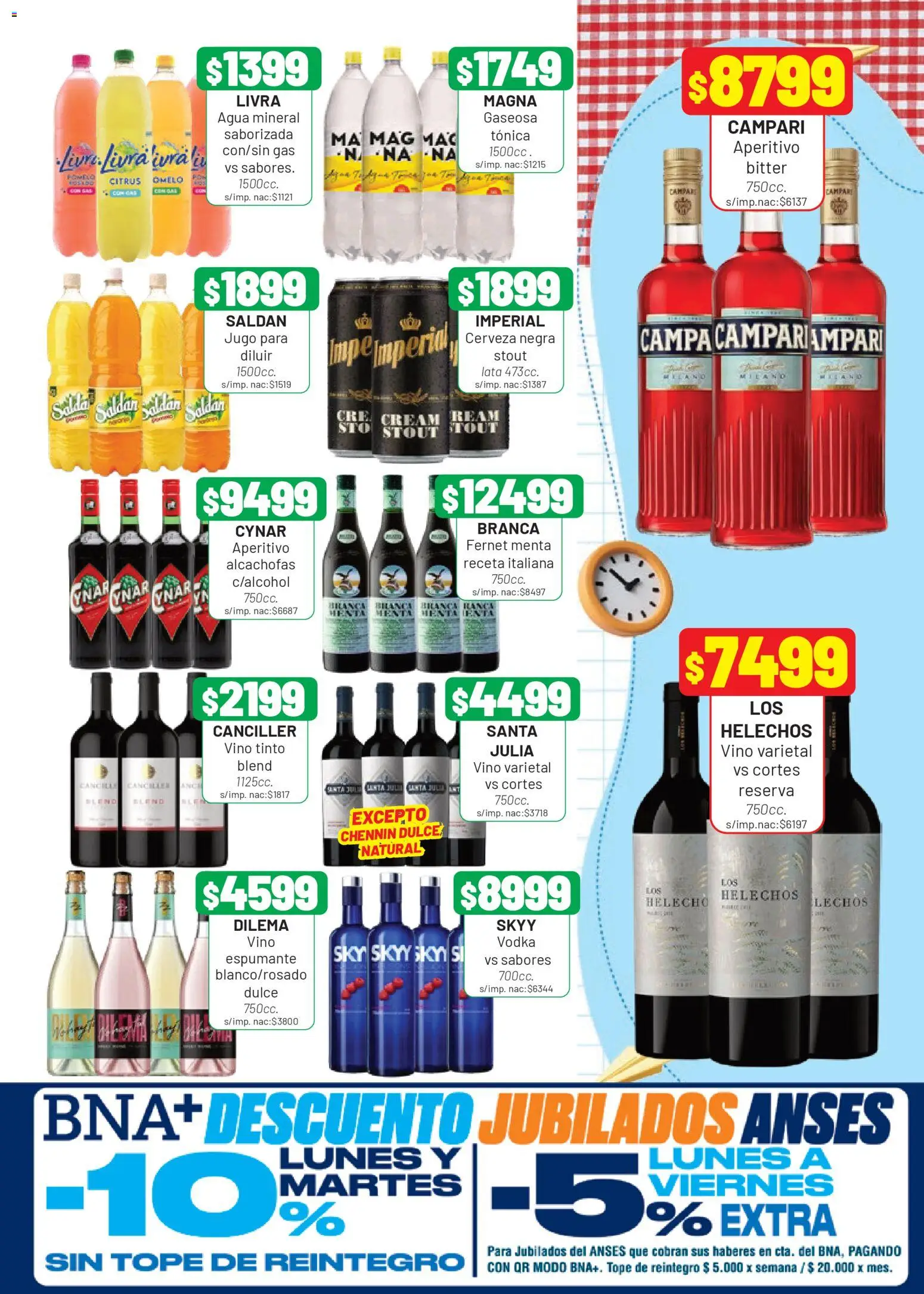 Almacor catálogo │ válido desde el 26.02.2026 | Página: 7 | Productos: Vodka, Fernet, Gaseosa, Jugo