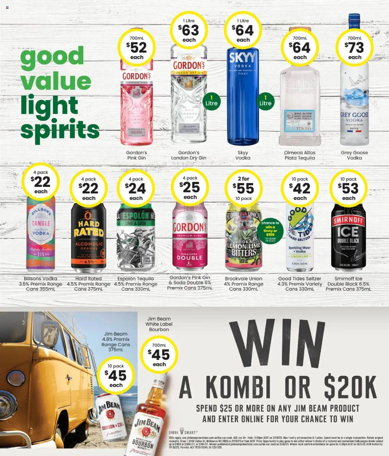 The Bottle-O catalogue - valid from 15.09.2025 | Page: 5 | Products: Gin, Vodka, Water, Lime