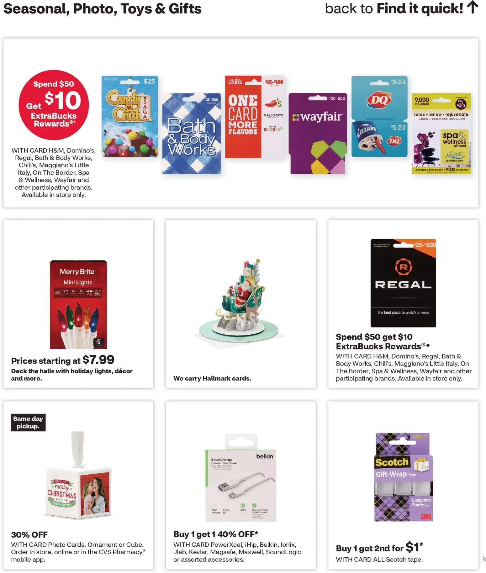 CVS Pharmacy Weekly Ad - WA - valid from 21.12.2025 | Page: 19 | Products: Bath, Watch, Cable