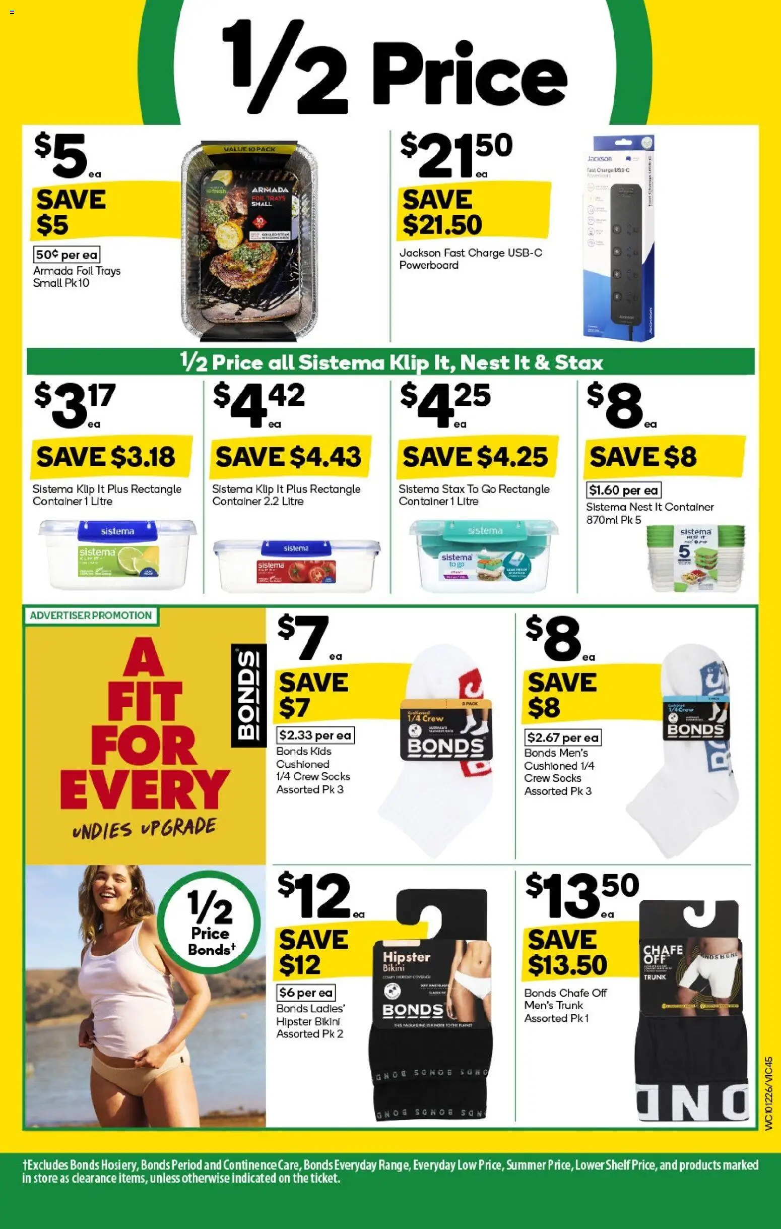Woolworths catalogue - valid from 10.12.2025 | Page: 45 | Products: Bikini, Shelf, Socks