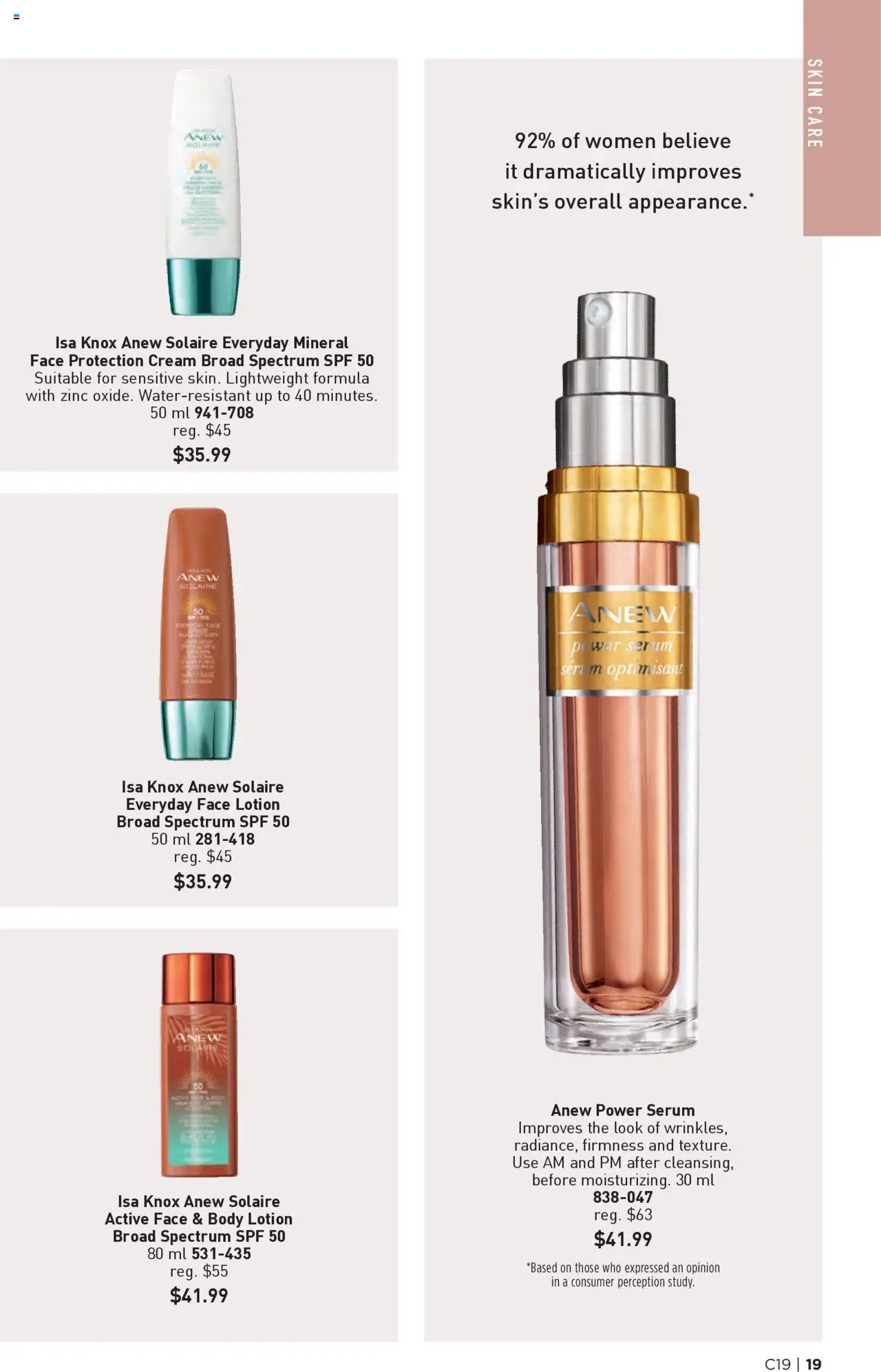 Avon flyer valid from 11.09.2025 | Page: 19 | Products: Cream, Body lotion