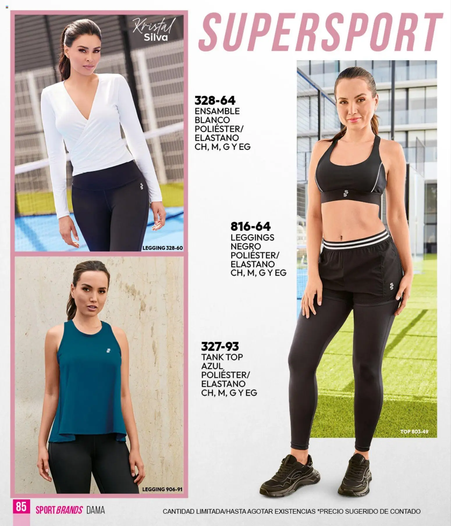 Nuevas ofertas de Cklass válidas en toda la República Mexicana desde el 05.03.2026. ¡Encuentra las mejores ofertas en Cklass catálogo Sportbrands Verano Caballero! | Página: 213 | Productos: Leggings, Top