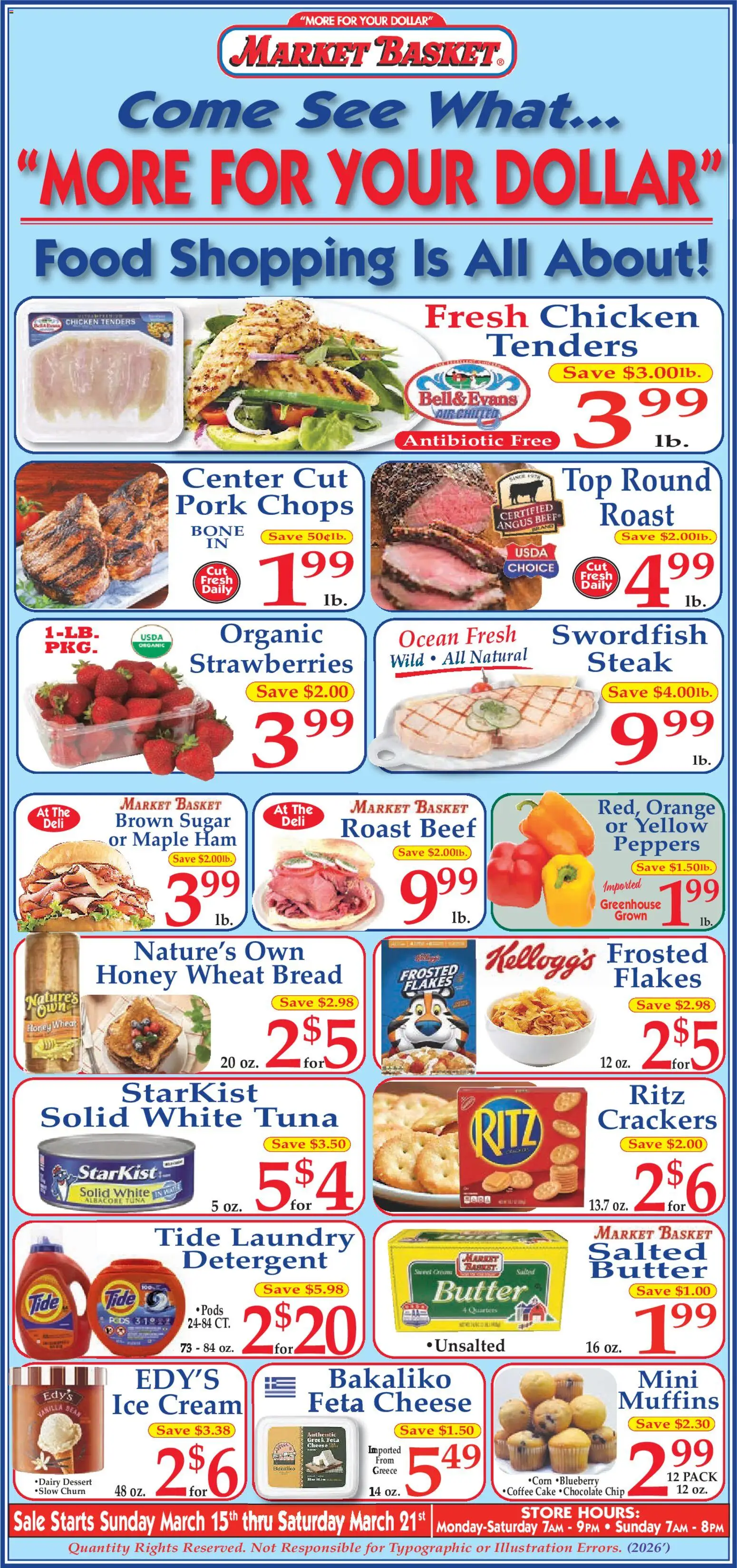 Market Basket Ad - valid from 15.03.2026 | Page: 1