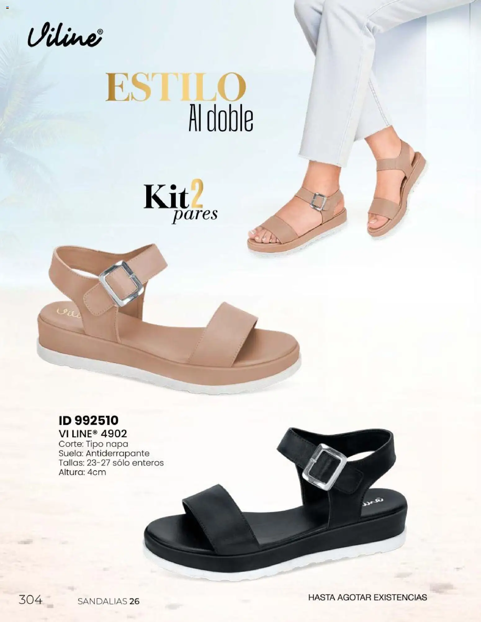 Nuevas ofertas de Price Shoes válidas en toda la República Mexicana desde el 31.01.2026. ¡Encuentra las mejores ofertas en Price Shoes Catálogo Sandalias ! | Página: 304 | Productos: Sandalias