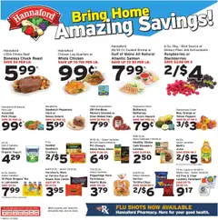 Preview of Hannaford weekly ads valid from 19.10.2025
