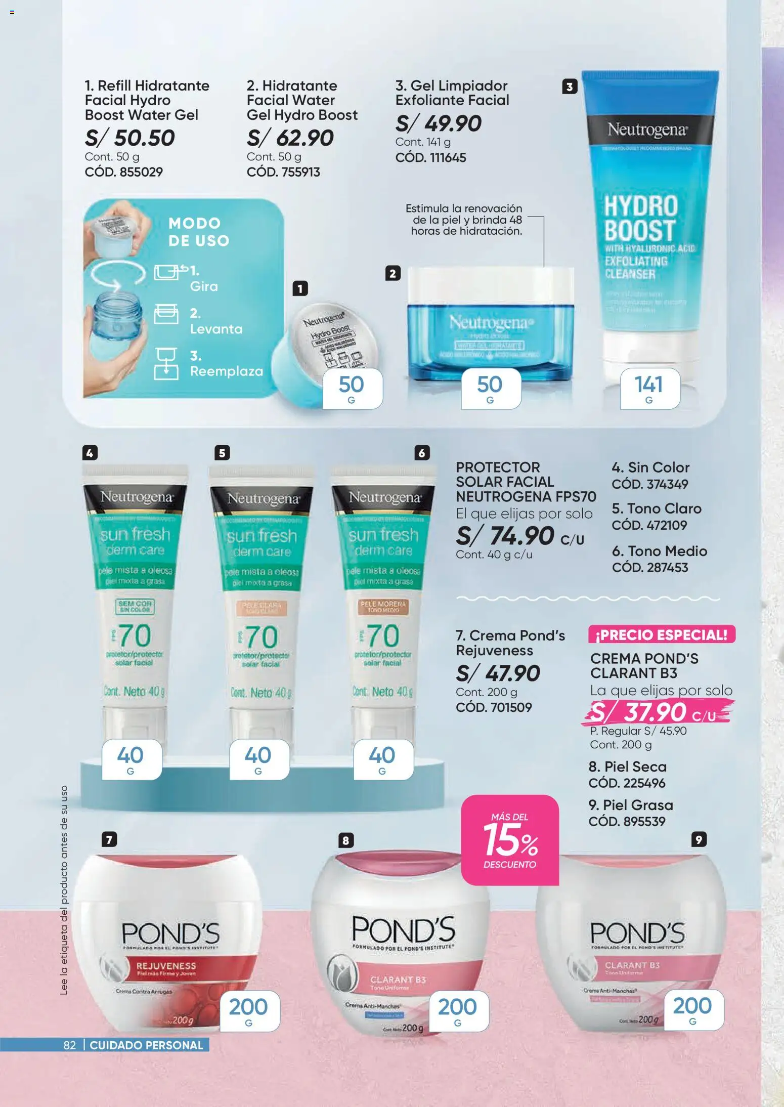 Catálogo Azzorti válido desde 09.03.2026 | Página: 82 | Productos: Exfoliante, Crema