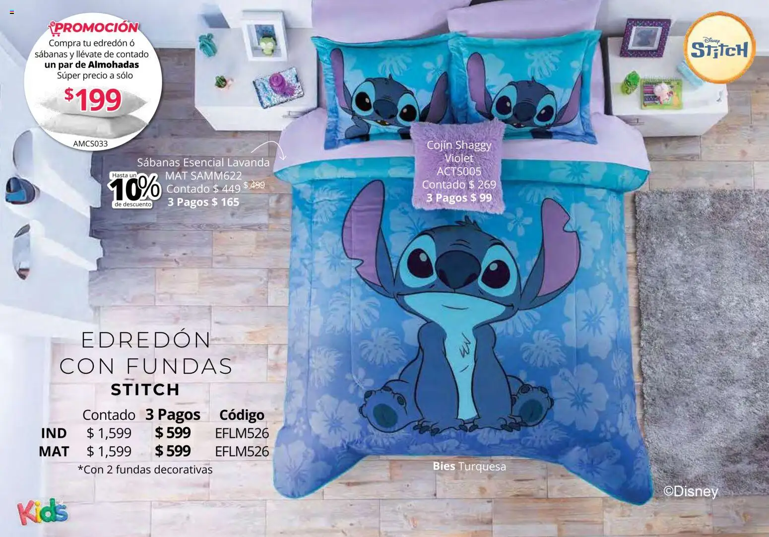 Nuevas ofertas de Colchas Concord válidas en toda la República Mexicana desde el 01.05.2026. ¡Encuentra las mejores ofertas en Colchas Concord catálogo Kids! | Página: 5 | Productos: Sabanas