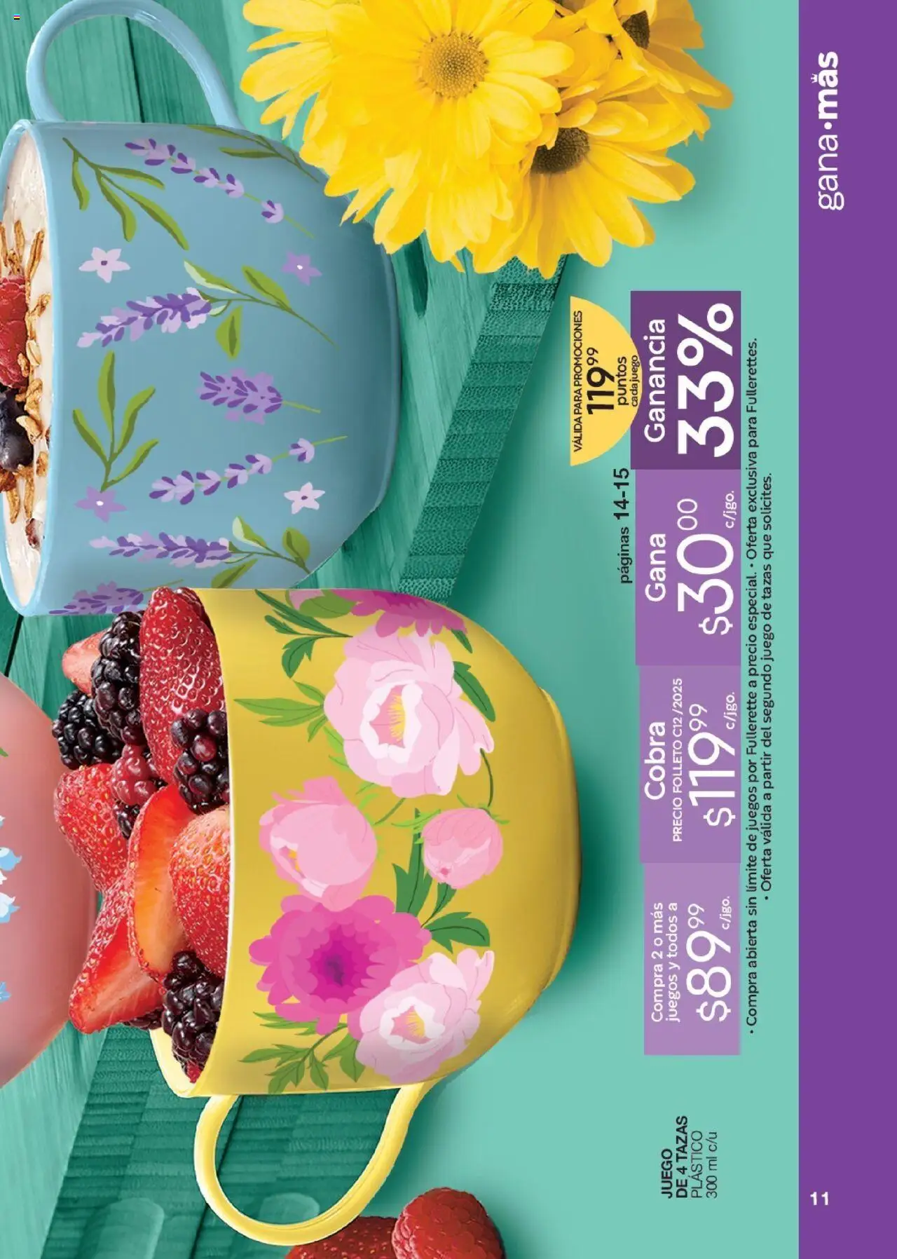 Nuevas ofertas de Fuller válidas en toda la República Mexicana desde el 17.09.2025. ¡Encuentra las mejores ofertas en Fuller - Revista Gana Más C12! | Página: 11 | Productos: Juego