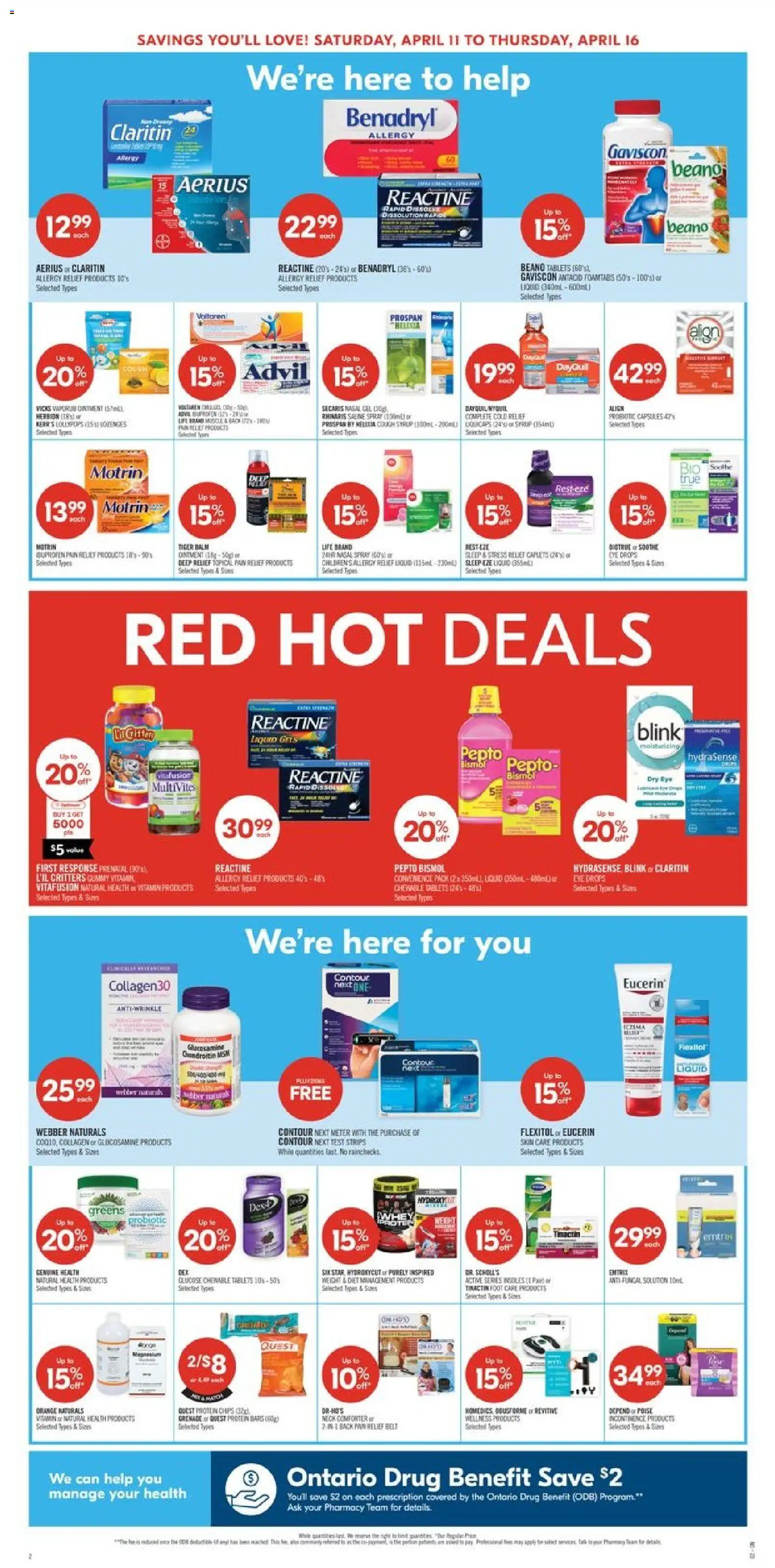 Shoppers flyer valid from 10.04.2026 | Page: 5 | Products: Chips, Couch