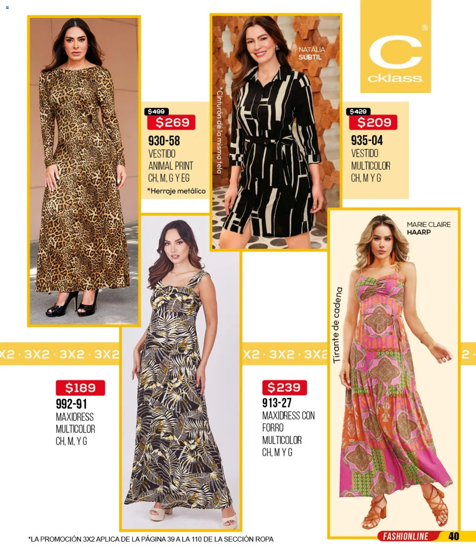 Nuevas ofertas de Cklass válidas en toda la República Mexicana desde el 14.04.2026. ¡Encuentra las mejores ofertas en Cklass catálogo 3X2 Digital Calzado! | Página: 178 | Productos: Ropa, Vestido, Cadena