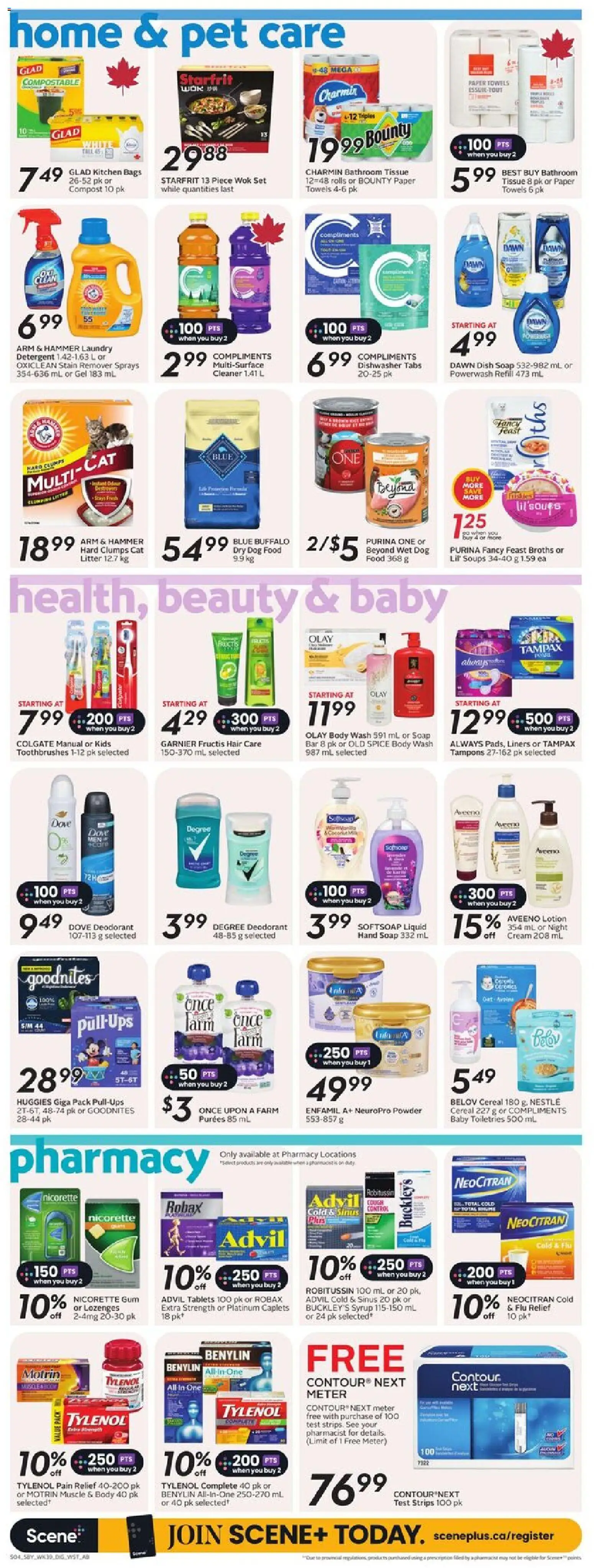 Safeway flyer valid from 22.01.2026 | Page: 12 | Products: Cream, Soap, Body wash, Detergent