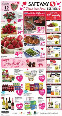 Preview of Safeway weekly ads valid from 11.02.2026