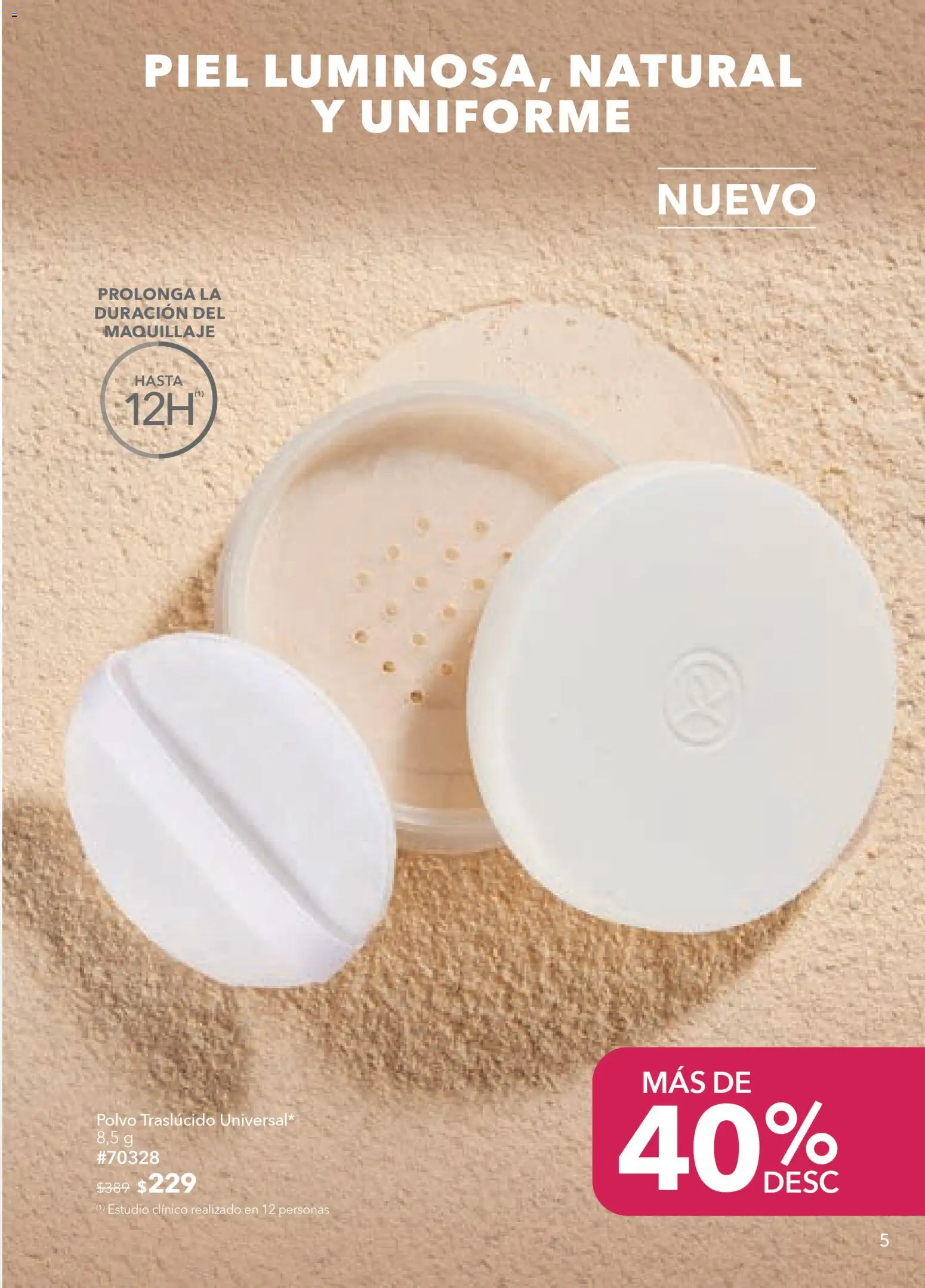 Nuevas ofertas de Yves Rocher válidas en toda la República Mexicana desde el 10.02.2026. ¡Encuentra las mejores ofertas en Yves Rocher campaña 3 2026! | Página: 5 | Productos: Maquillaje, Polvo