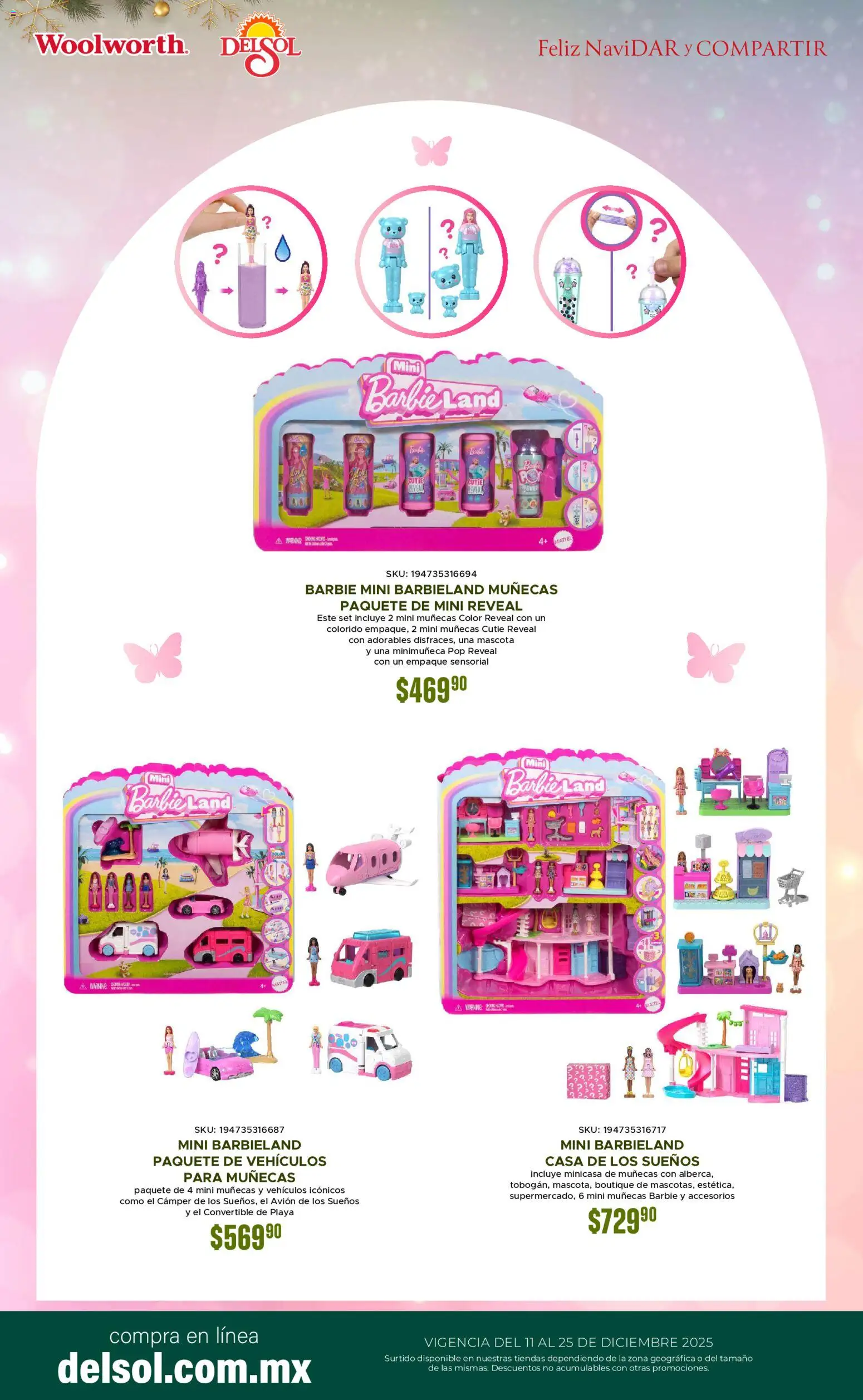 Nuevas ofertas de Del Sol y Woolworth válidas en toda la República Mexicana desde el 11.12.2025. ¡Encuentra las mejores ofertas en Del Sol y Woolworth catálogo! | Página: 4