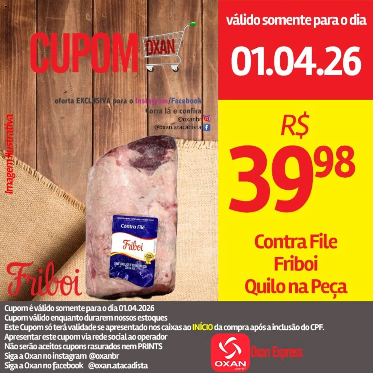 Oxan Atacadista - Ofertas da semana de 01/04/2026 ? Não perca as melhores promoções! | Brasil
