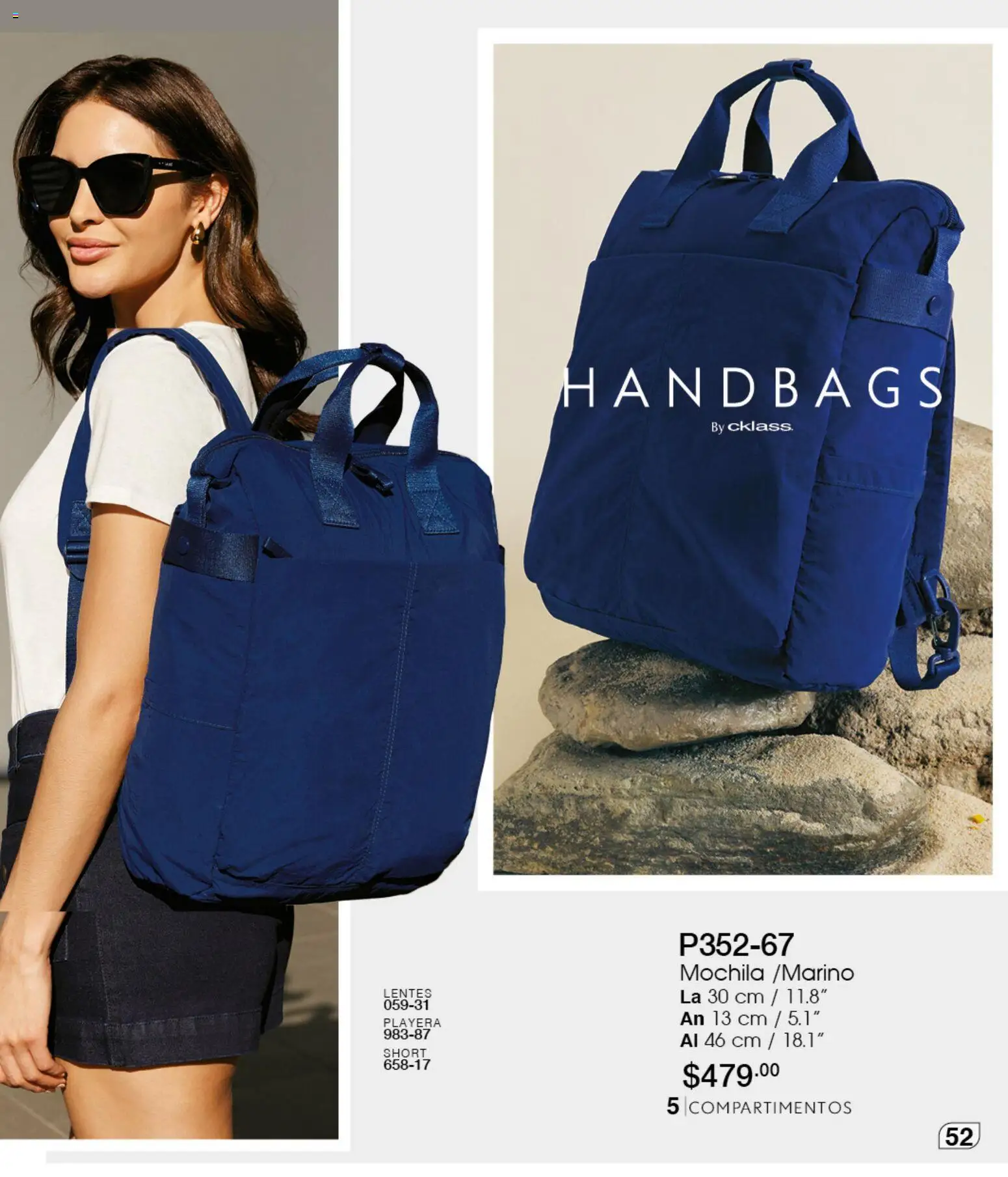 Nuevas ofertas de Cklass válidas en toda la República Mexicana desde el 05.03.2026. ¡Encuentra las mejores ofertas en Cklass catálogo Verano Handbags! | Página: 13 | Productos: Lentes, Mochila, Playera, Short