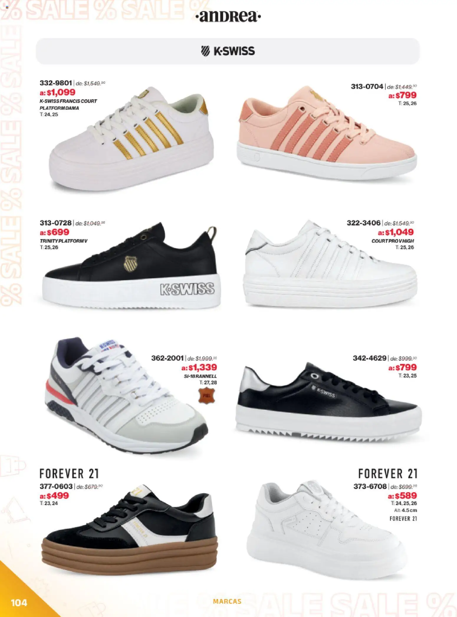 Nuevas ofertas de Andrea válidas en toda la República Mexicana desde el 21.12.2025. ¡Encuentra las mejores ofertas en Andrea catálogo Outlet! | Página: 104