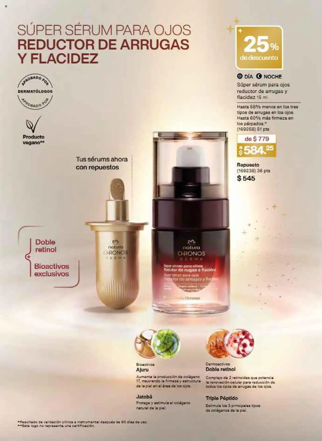 Nuevas ofertas de Natura válidas en toda la República Mexicana desde el 22.11.2025. ¡Encuentra las mejores ofertas en Natura campaña 17 2025! | Página: 109 | Productos: Serum