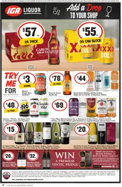 IGA catalogue - valid from 30.07.2025 | Page: 2 | Products: Cabinet, Ginger, Gin, Lemon