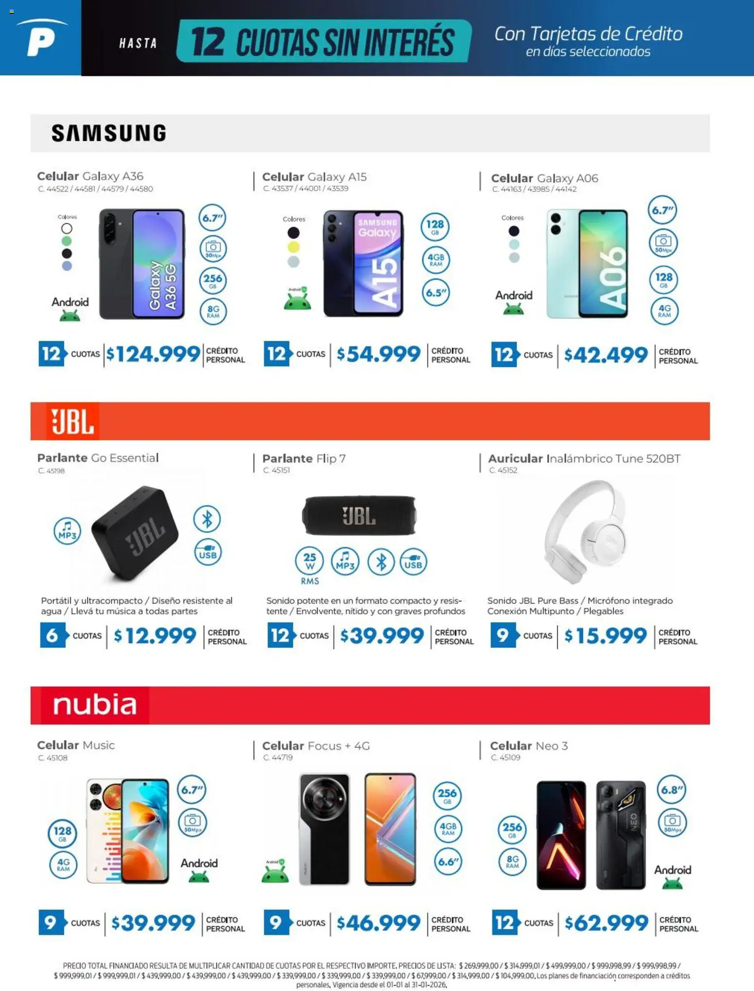 Pardo catálogo │ válido desde el 06.01.2026 | Página: 10 | Productos: Micrófono, Agua, Parlante