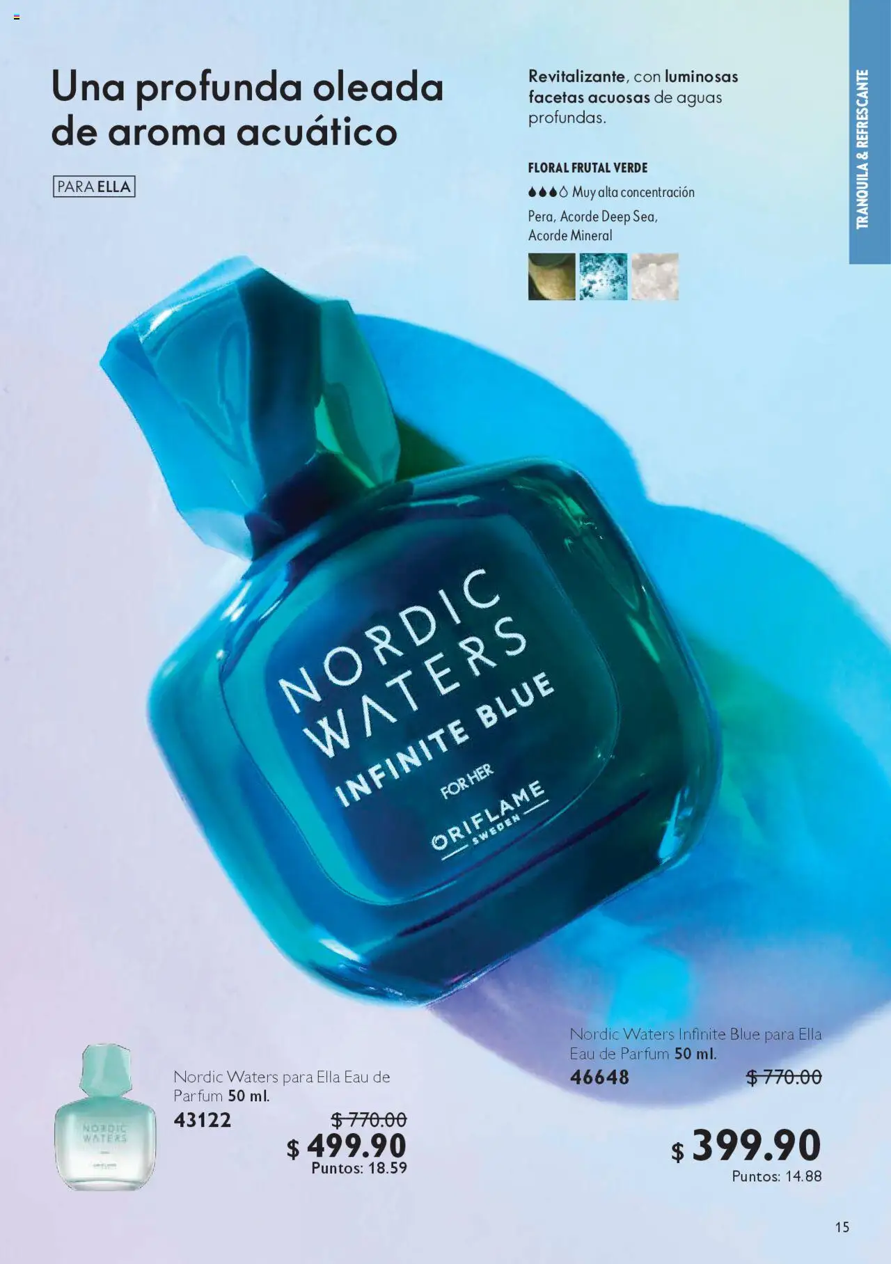 Nuevas ofertas de Oriflame válidas en toda la República Mexicana desde el 13.09.2025. ¡Encuentra las mejores ofertas en Oriflame - Campaña 13 2025! | Página: 15