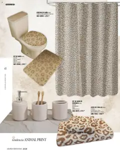 Nuevas ofertas de Andrea válidas en toda la República Mexicana desde el 24.08.2025. ¡Encuentra las mejores ofertas en Andrea - Catálogo Home - Otoño / Invierno! | Página: 6 | Productos: Wc, Juego, Toallas, Baño