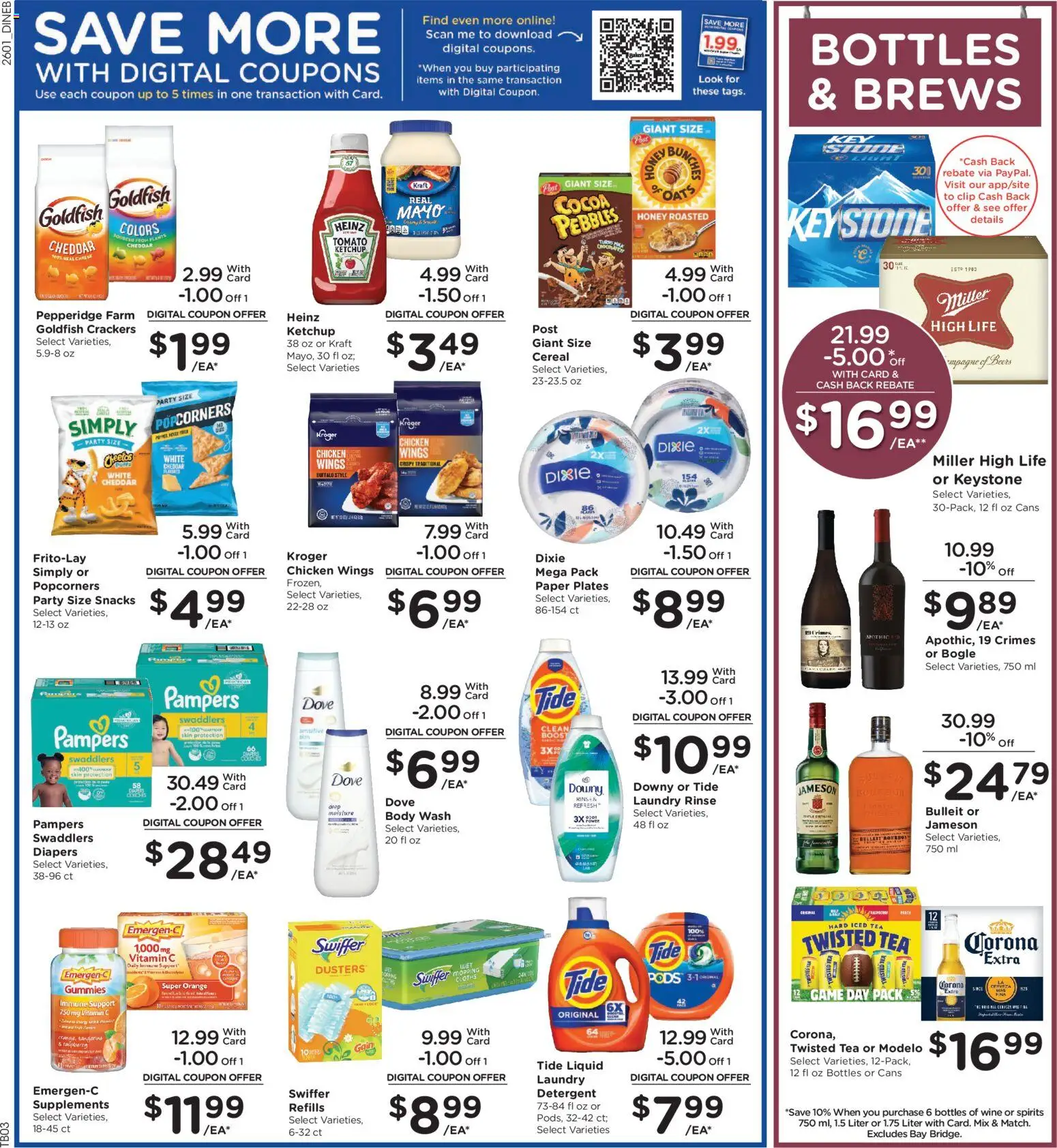 Baker's Weekly Ad - valid from 04.02.2026 | Page: 8 | Products: Vitamin, Tea, Detergent, Body Wash