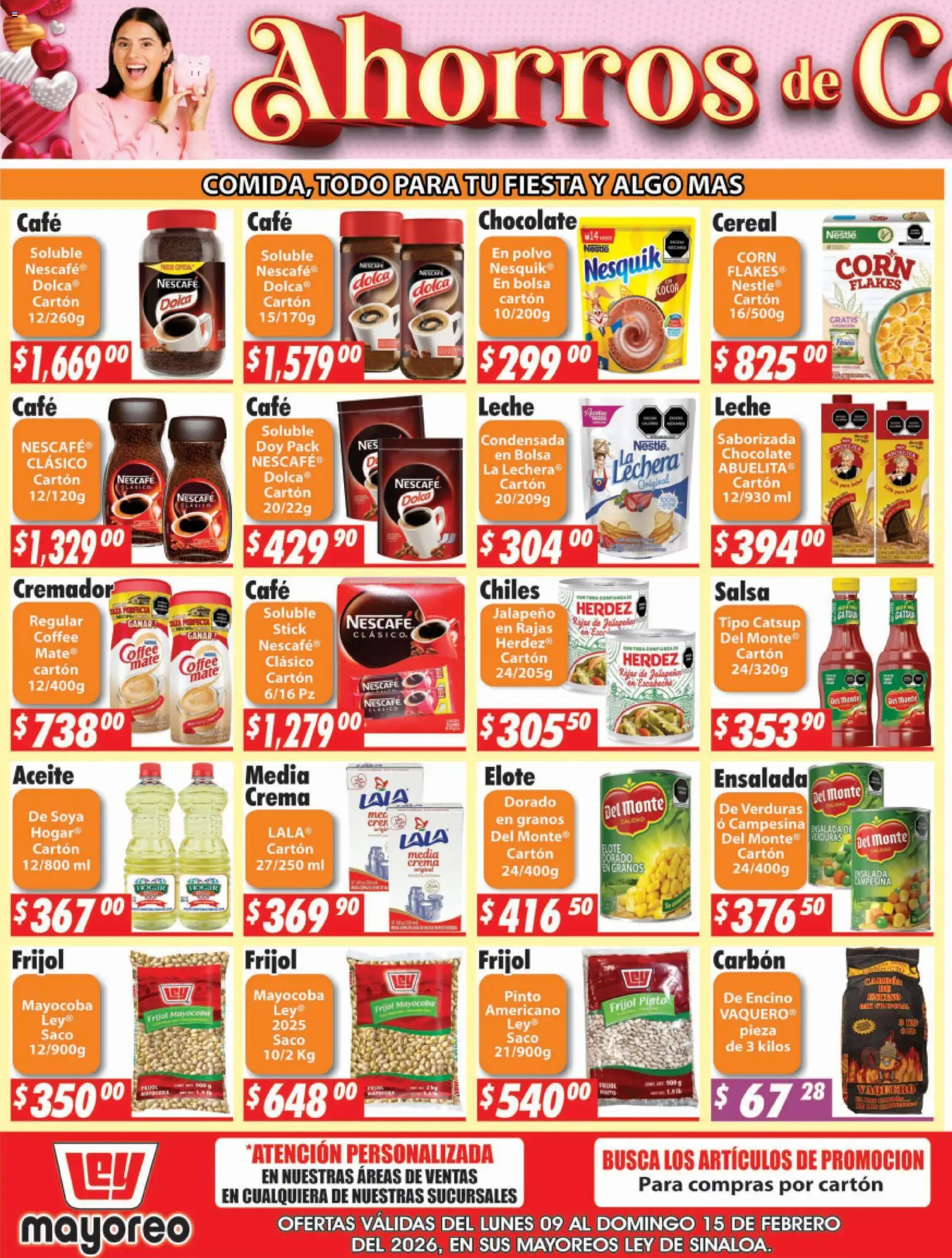 Nuevas ofertas de Casa Ley válidas en toda la República Mexicana desde el 09.02.2026. ¡Encuentra las mejores ofertas en Casa Ley folleto Sinaloa! | Página: 3