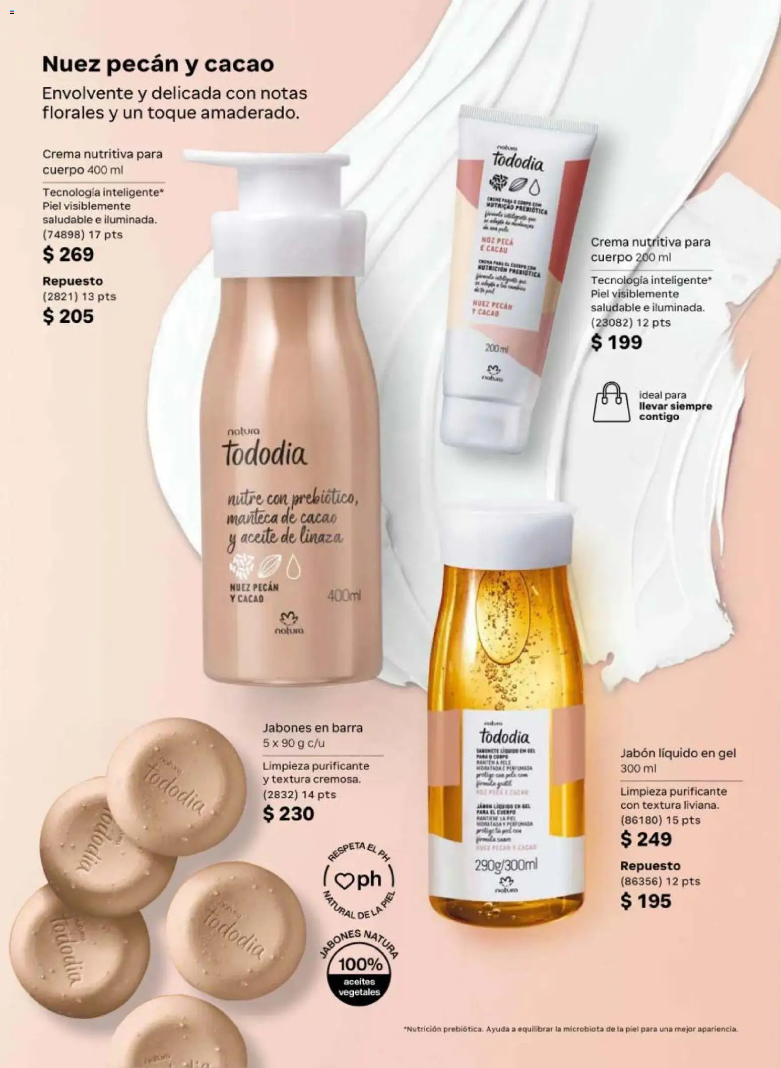 Nuevas ofertas de Natura válidas en toda la República Mexicana desde el 02.04.2026. ¡Encuentra las mejores ofertas en Natura campaña 6 2026! | Página: 124 | Productos: Crema, Aceite, Cacao, Barra