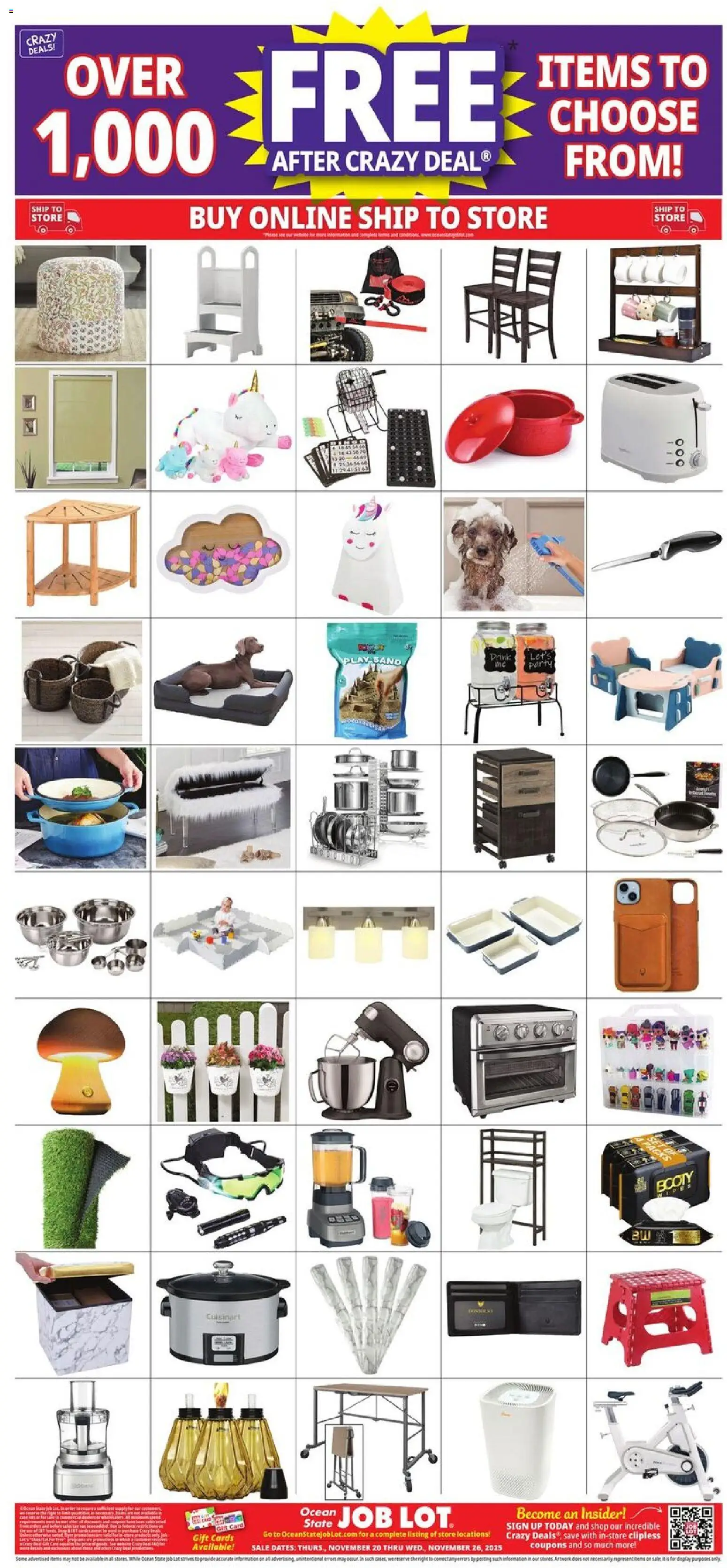 Ocean State Job Lot Weekly Ad - valid from 20.11.2025 | Page: 24