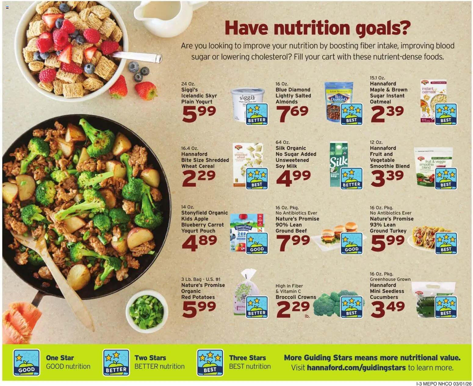 Hannaford Weekly Ad - valid from 01.03.2026 | Page: 14 | Products: Vitamin, Crowns, Milk, Carrot