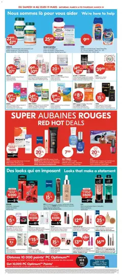 Preview of Pharmaprix weekly flyer / circulaire from shop Pharmaprix valid from 13.03.2026 | Page: 8 | Products: PC, Concealer, Powder, Lipstick