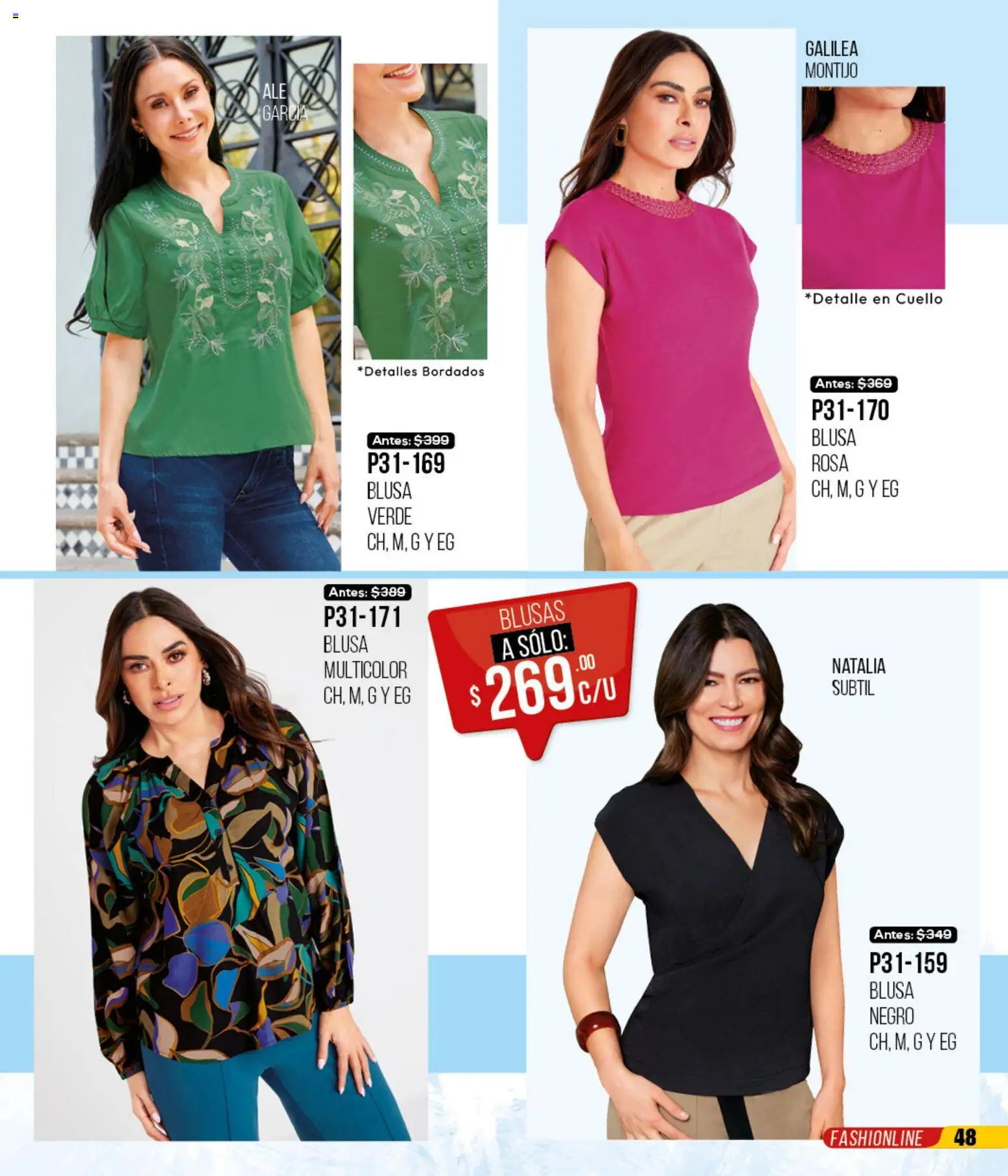 Nuevas ofertas de Cklass válidas en toda la República Mexicana desde el 12.01.2026. ¡Encuentra las mejores ofertas en Cklass catálogo Mega Ofertas Ropa! | Página: 49 | Productos: Blusa